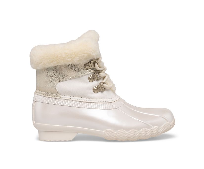 Botas Sperry Alpine Saltwater Blancas | XTAPGC704