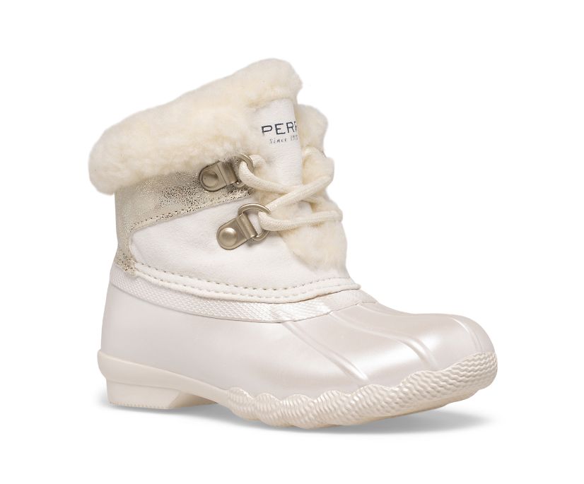 Botas Sperry Alpine Saltwater Junior Blancas | QHUIOV941