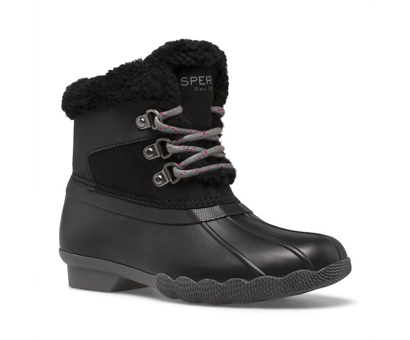 Botas Sperry Alpine Saltwater Negras | JALWUY481