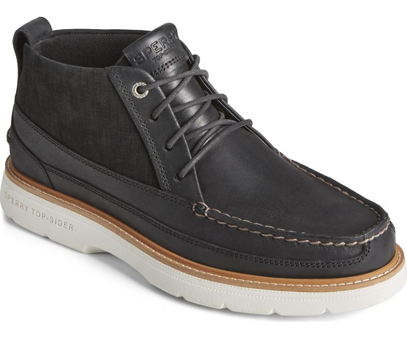 Botas Sperry Authentic Original PLUSHWAVE Lug Chukka Negras | CEVJDR571