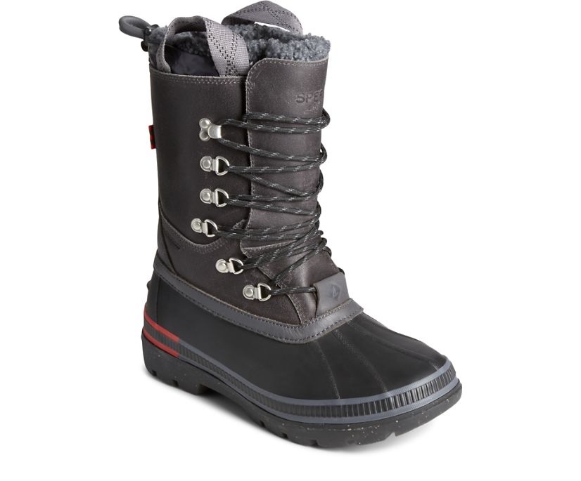 Botas Sperry Ice Bay 2° Negras | QYTIKG479