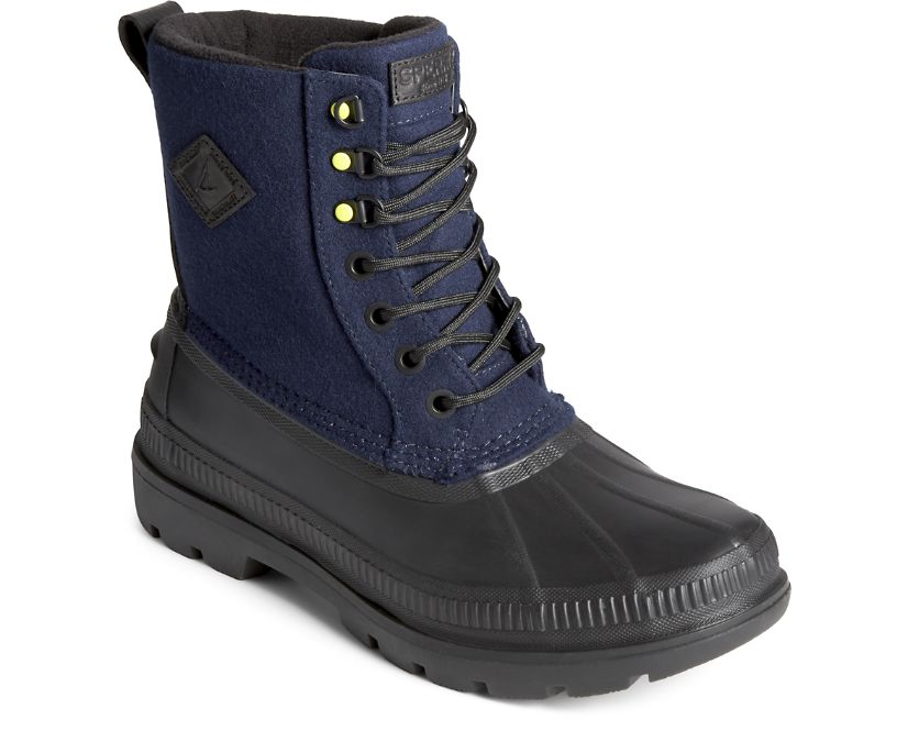 Botas Sperry Ice Bay Lana Azul Marino | SZGJMN483