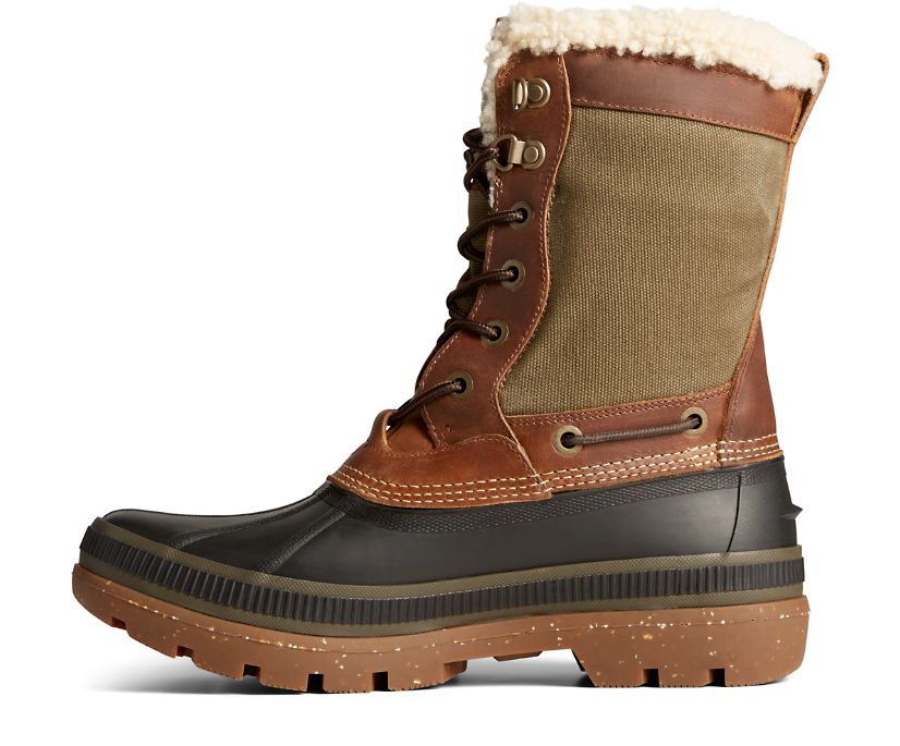 Botas Sperry Ice Bay Tall w/ Thinsulate™ Marrones Verde Oliva | AWMBNI643