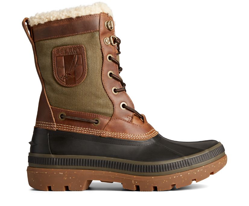 Botas Sperry Ice Bay Tall w/ Thinsulate™ Marrones Verde Oliva | AWMBNI643