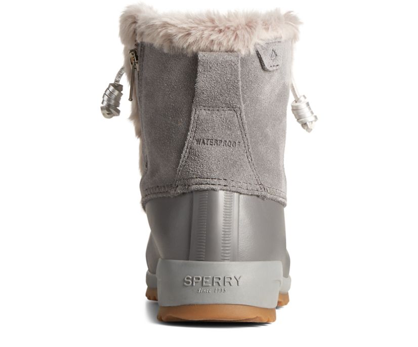 Botas Sperry Maritime Repel Suede Snow w/ Thinsulate™ Gris | LYBGSZ480