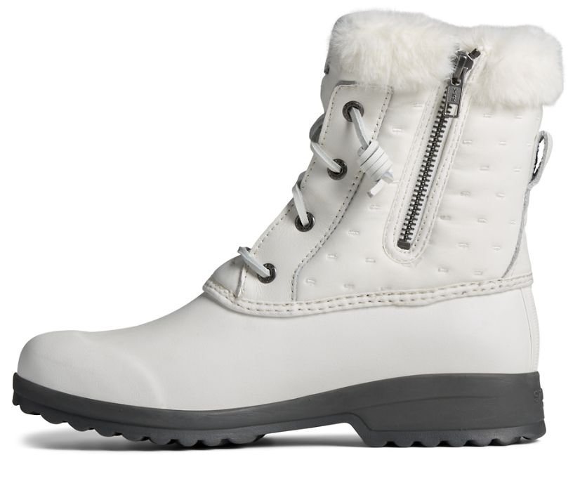 Botas Sperry Maritime Shibori Snow Blancas | PIGCJW179