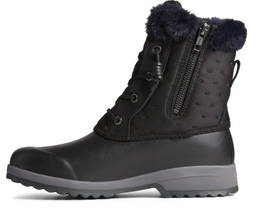 Botas Sperry Maritime Shibori Snow Negras | EUMKTS513