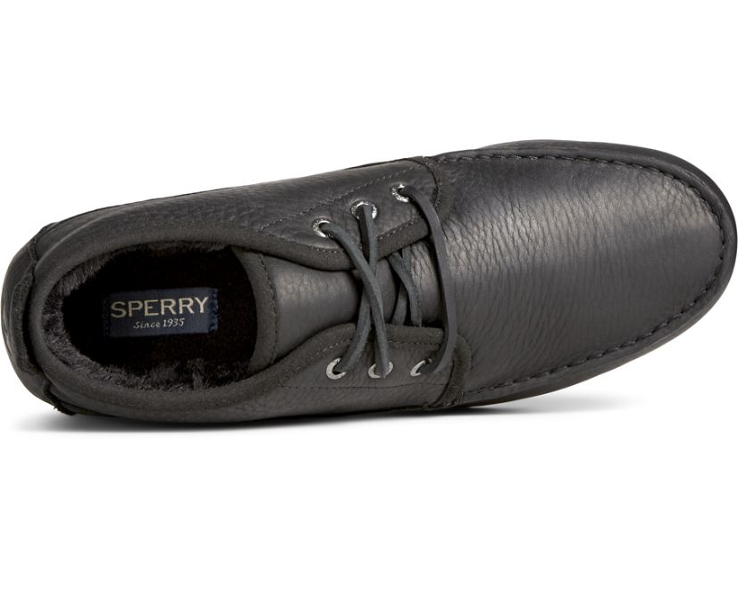 Botas Sperry Moc-Sider Chukka Negras | LQIRHF145