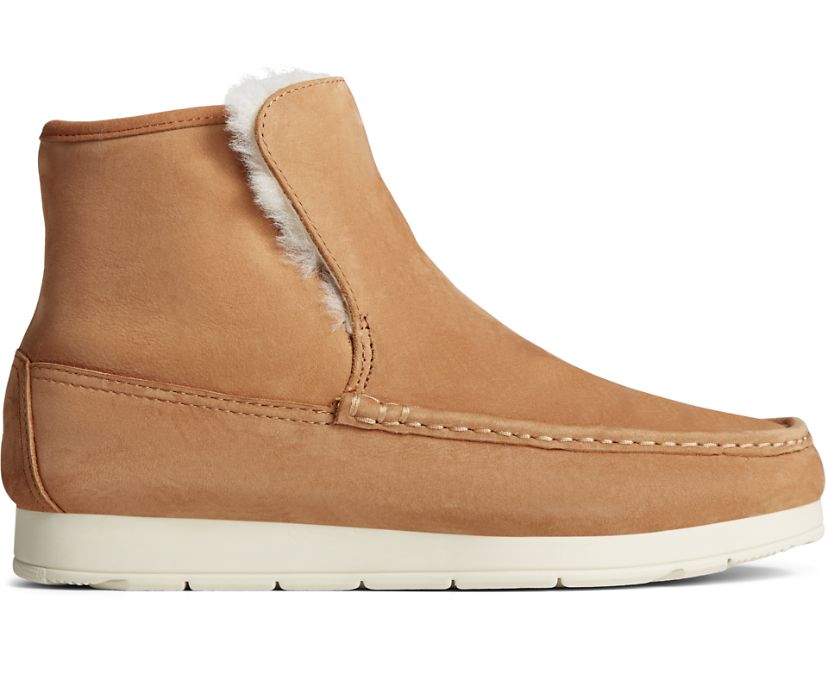 Botas Sperry Moc-Sider Shearling Chelsea Marrones | CEVPRD061