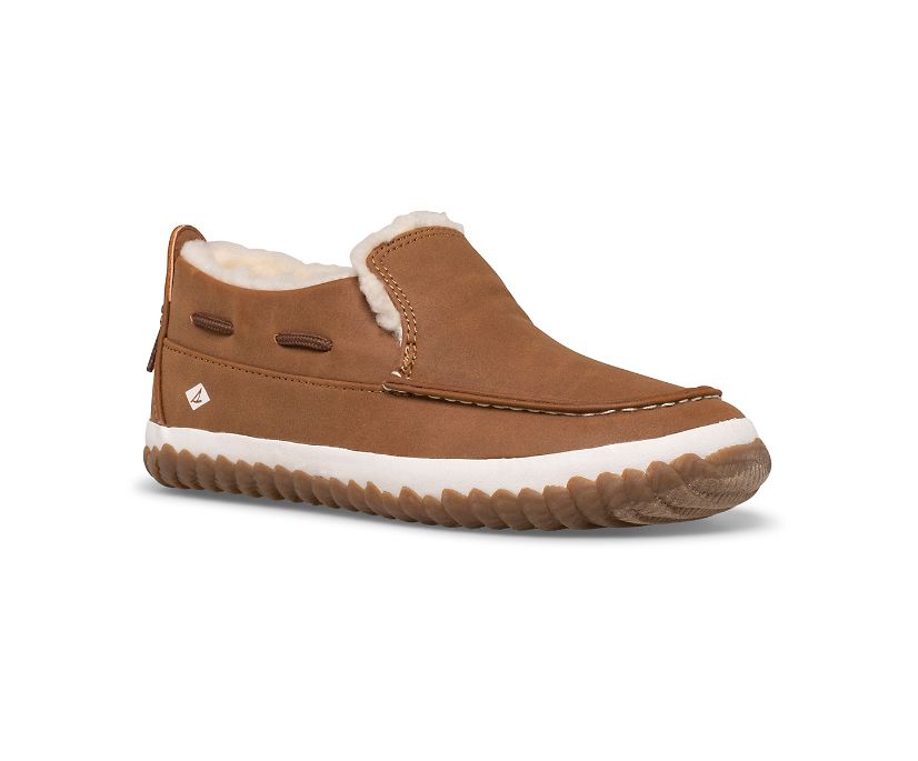 Botas Sperry Moc-Sider Slip On Marrones | QSCMNV680