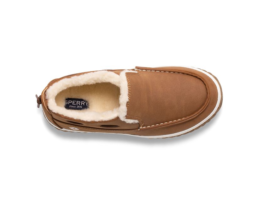 Botas Sperry Moc-Sider Slip On Marrones | QSCMNV680