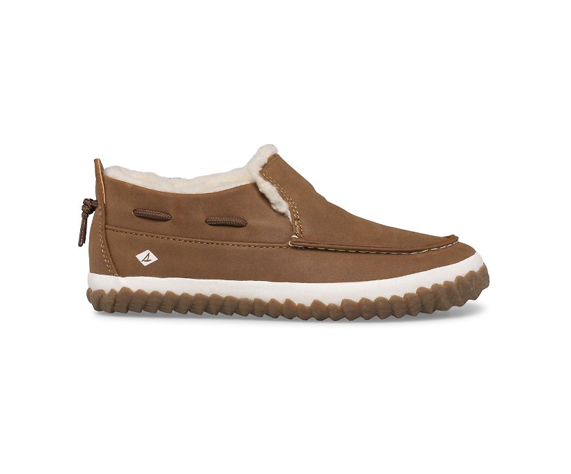 Botas Sperry Moc-Sider Slip On Marrones | QSCMNV680