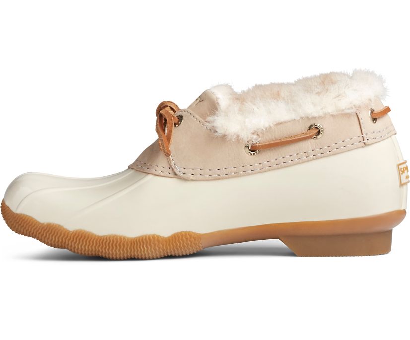 Botas Sperry Saltwater 1-Eye Cozy Blancas | RBFHGO960