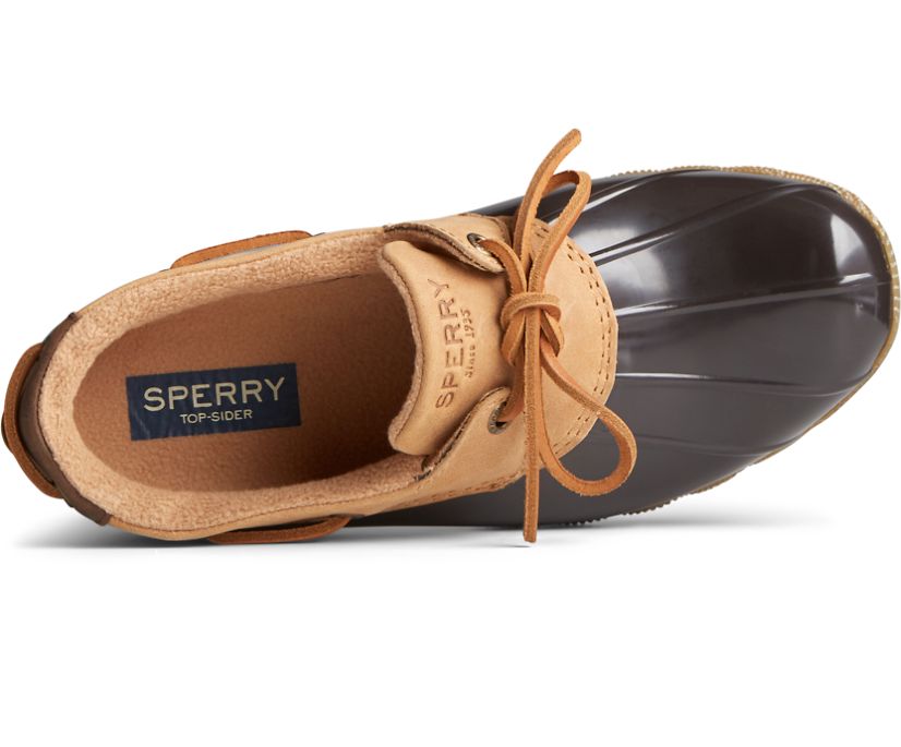 Botas Sperry Saltwater 1-Eye Cuero Marrones Marrones | KMGHUV761