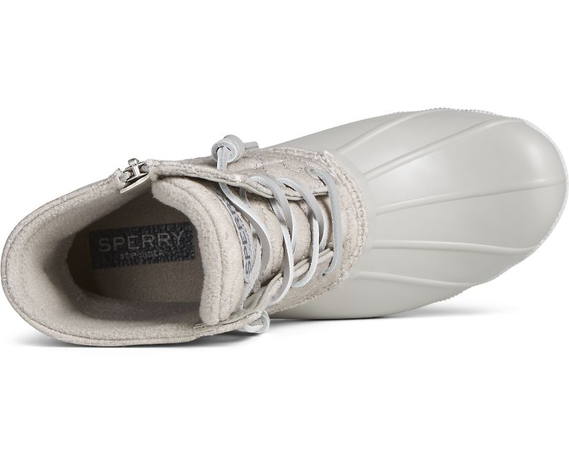 Botas Sperry Saltwater Acolchado Camo Gris | AHKFMG529