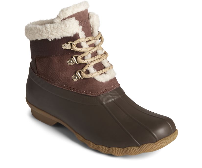 Botas Sperry Saltwater Alpine Cuero Marrones | XGQFEU042