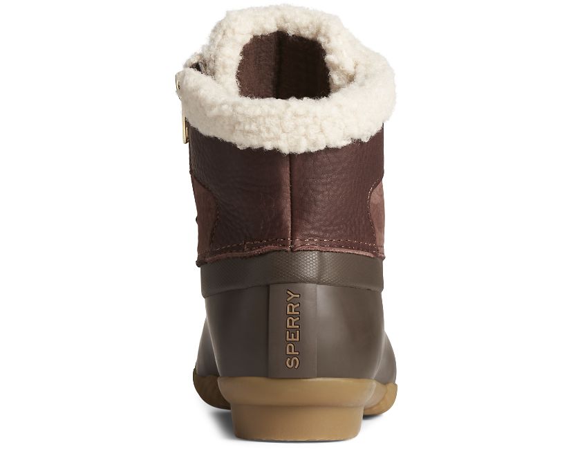 Botas Sperry Saltwater Alpine Cuero Marrones | XGQFEU042