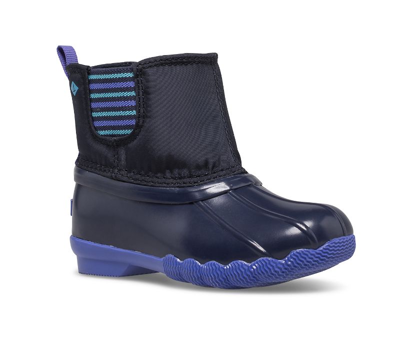 Botas Sperry Saltwater Chelsea Jr Azul Marino | QBOISR541