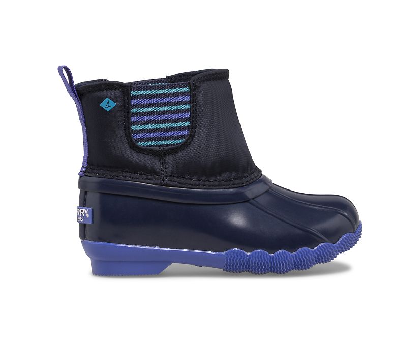 Botas Sperry Saltwater Chelsea Jr Azul Marino | YJTAXU524