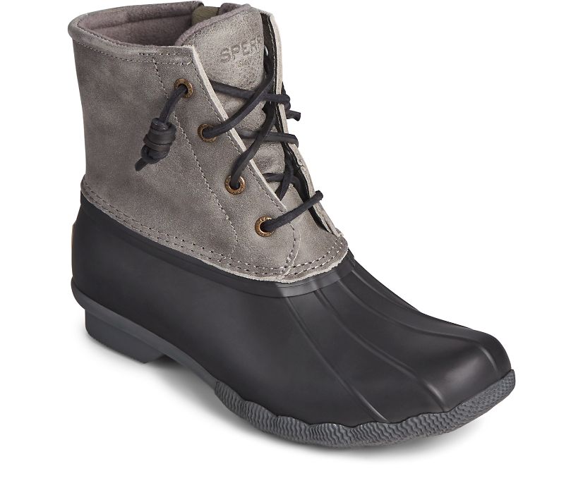 Botas Sperry Saltwater Gris | ZJUTLF807