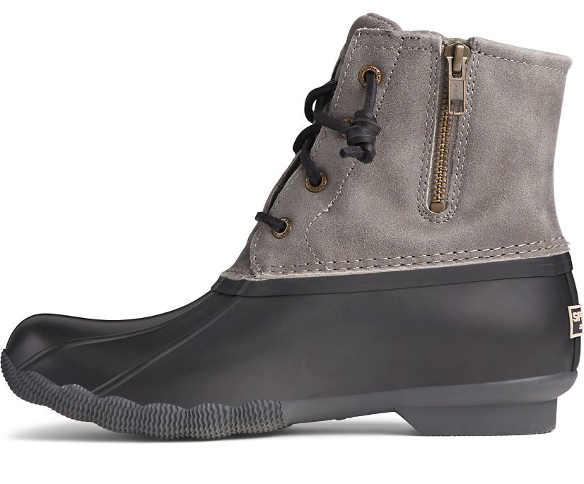 Botas Sperry Saltwater Gris | ZJUTLF807