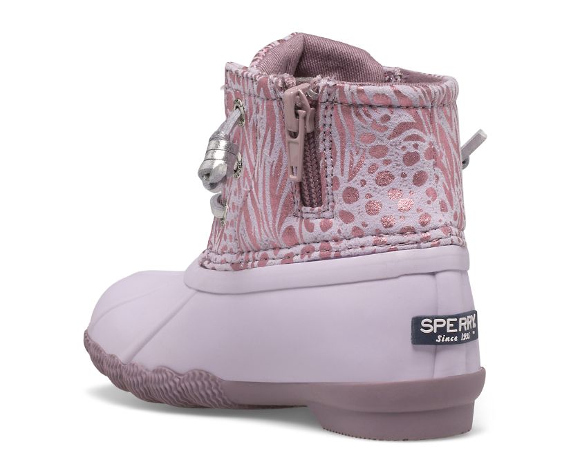 Botas Sperry Saltwater Junior Rosas | YVHSGI793