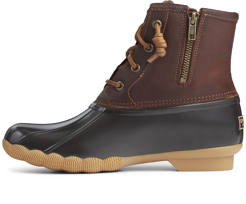 Botas Sperry Saltwater Marrones Marrones Oscuro | ASTVJC148