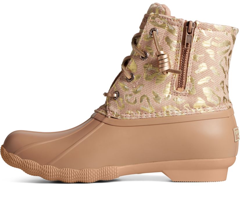 Botas Sperry Saltwater Metallic Jacquard Rosas | SWJBRV987