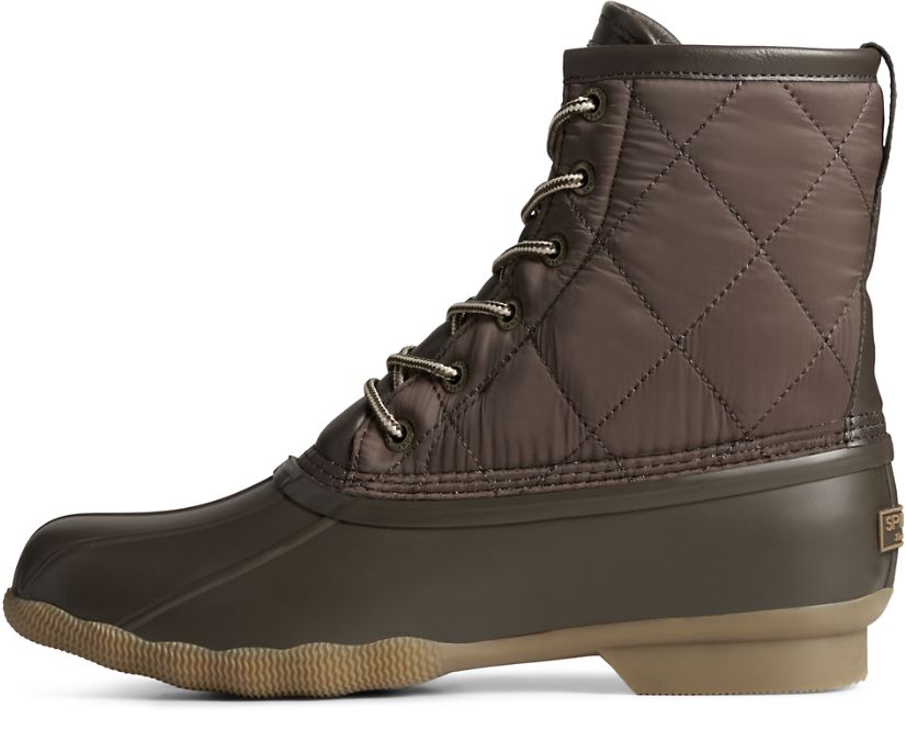 Botas Sperry Saltwater Nylon Marrones | GTHQKX490