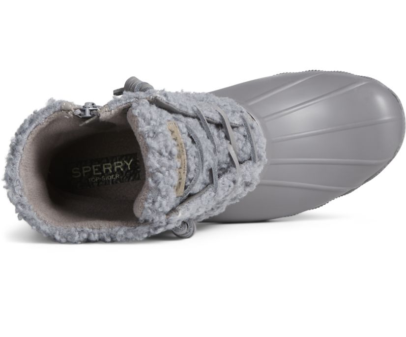 Botas Sperry Saltwater Sherpa Gris | RUPHOG417