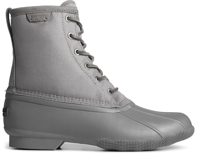 Botas Sperry Saltwater Textile Gris | WMZRTG359