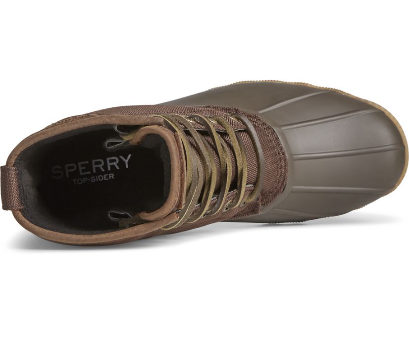 Botas Sperry Saltwater Textile Marrones | DPHFCU827