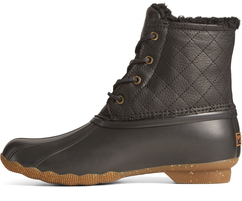 Botas Sperry Saltwater Winter Luxe w/ Thinsulate™ Negras | PTORZX690