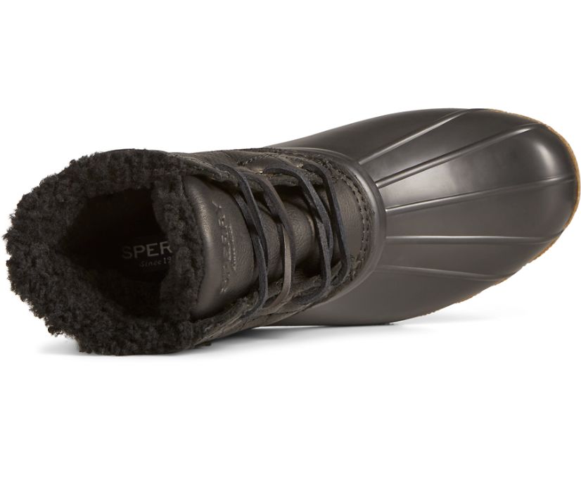 Botas Sperry Saltwater Winter Luxe w/ Thinsulate™ Negras | PTORZX690