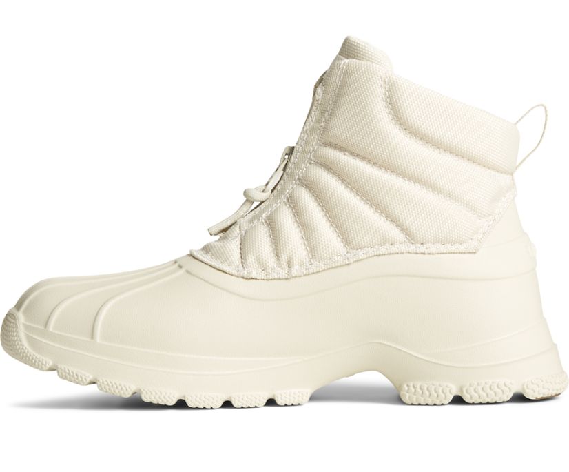 Botas Sperry SeaCycled™ Duck Float Zip Up Blancas | GXTCSF546