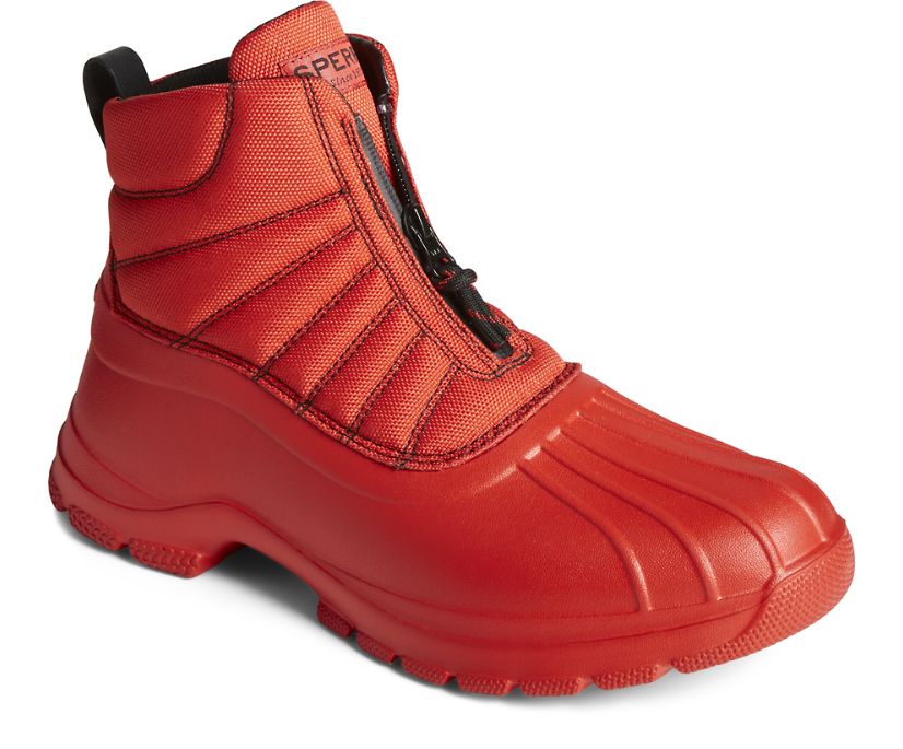 Botas Sperry SeaCycled™ Duck Float Zip Up Rojas | MQWUTH806