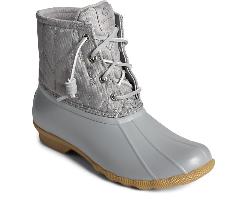 Botas Sperry SeaCycled™ Saltwater Nylon Gris | LSPVCQ790