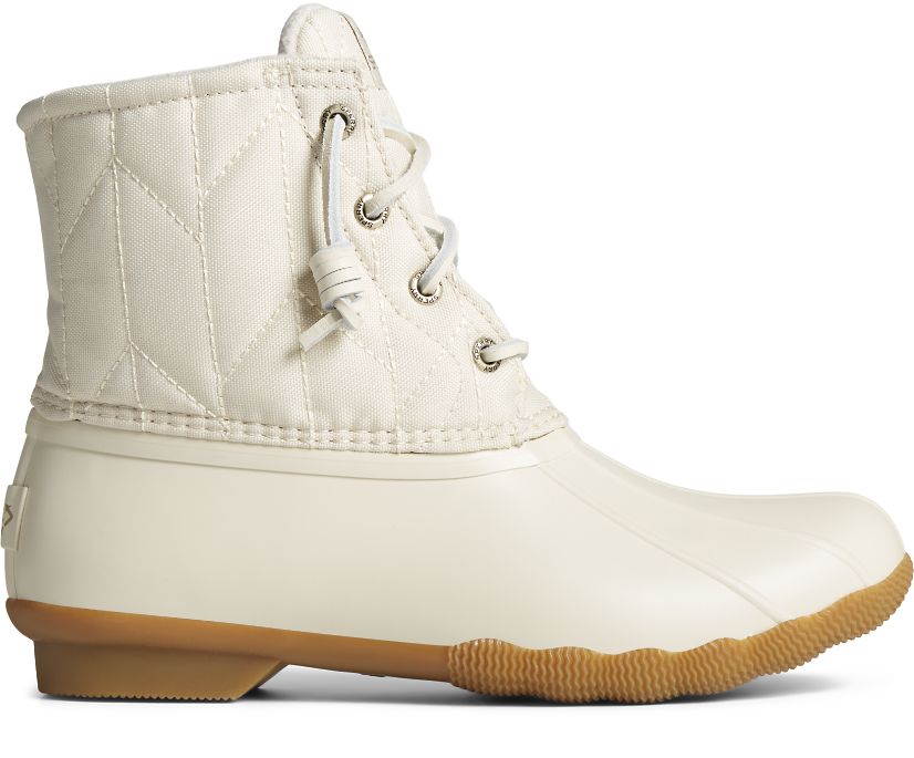 Botas Sperry SeaCycled™ Saltwater Nylon Blancas | WECGVO641