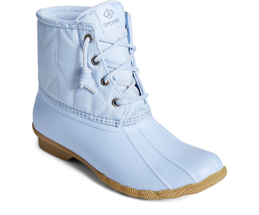 Botas Sperry SeaCycled™ Saltwater Nylon Azules Claro | XRZAJK983