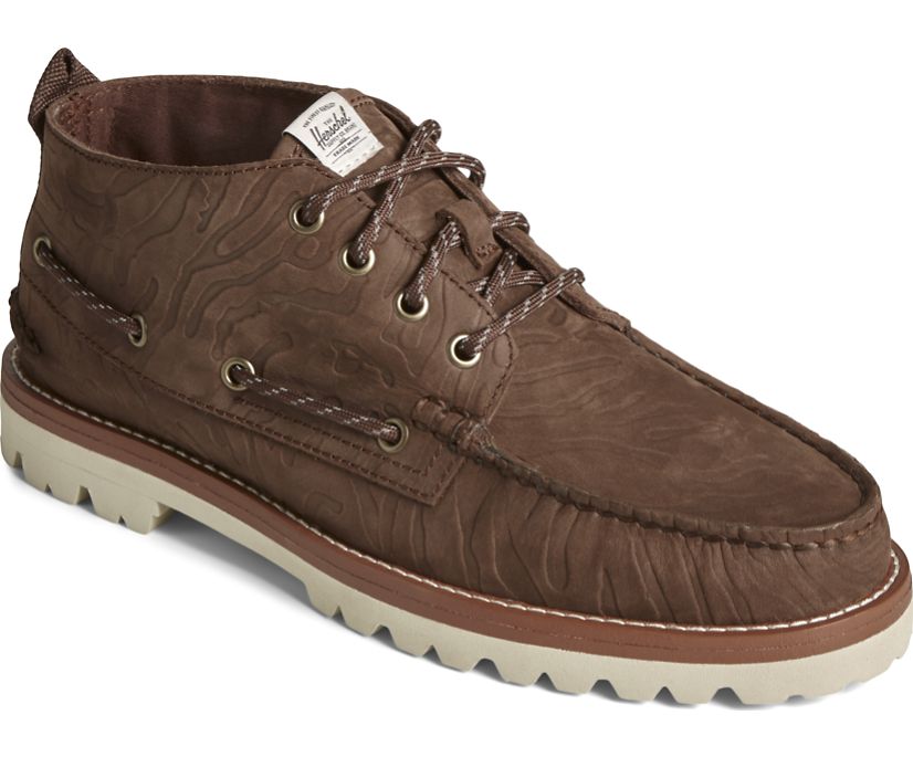 Botas Sperry x Herschel Authentic Original Vibram Chukka Marrones | BWKYZO794