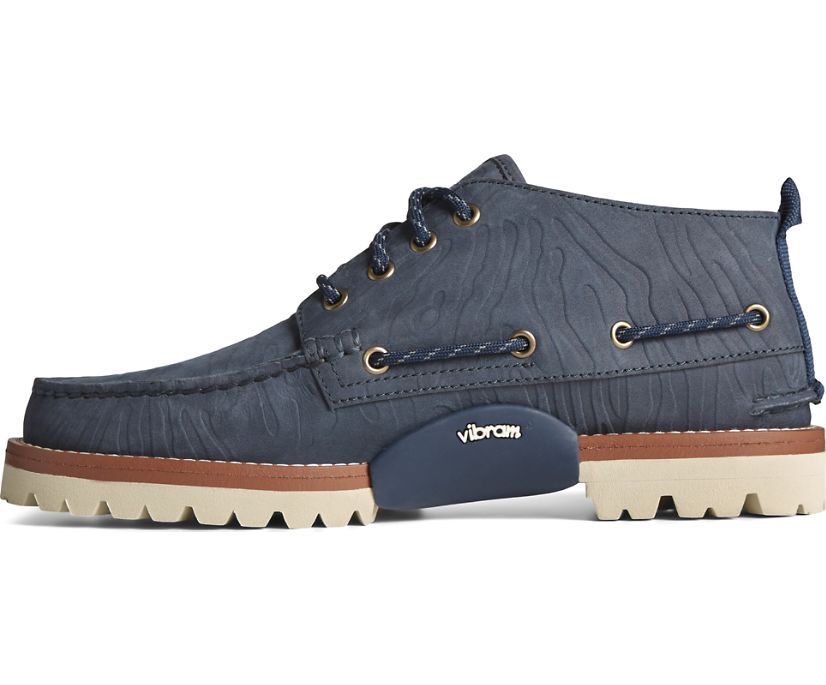 Botas Sperry x Herschel Authentic Original Vibram Chukka Azul Marino | ZJRLQU176