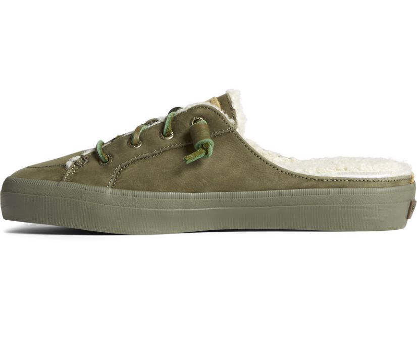 Loafers Sperry Crest Cozy Mule Verde Oliva | NOKISM102