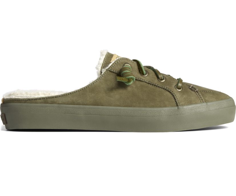 Loafers Sperry Crest Cozy Mule Verde Oliva | NOKISM102