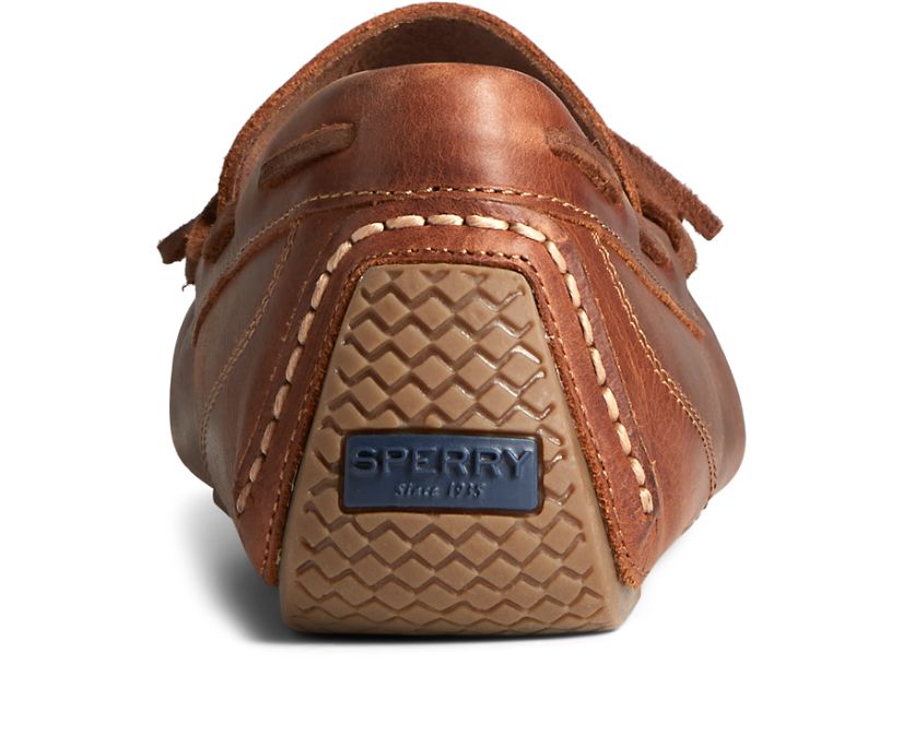 Loafers Sperry Davenport 1-Eye Driver Marrones Oscuro | SPUNRB869