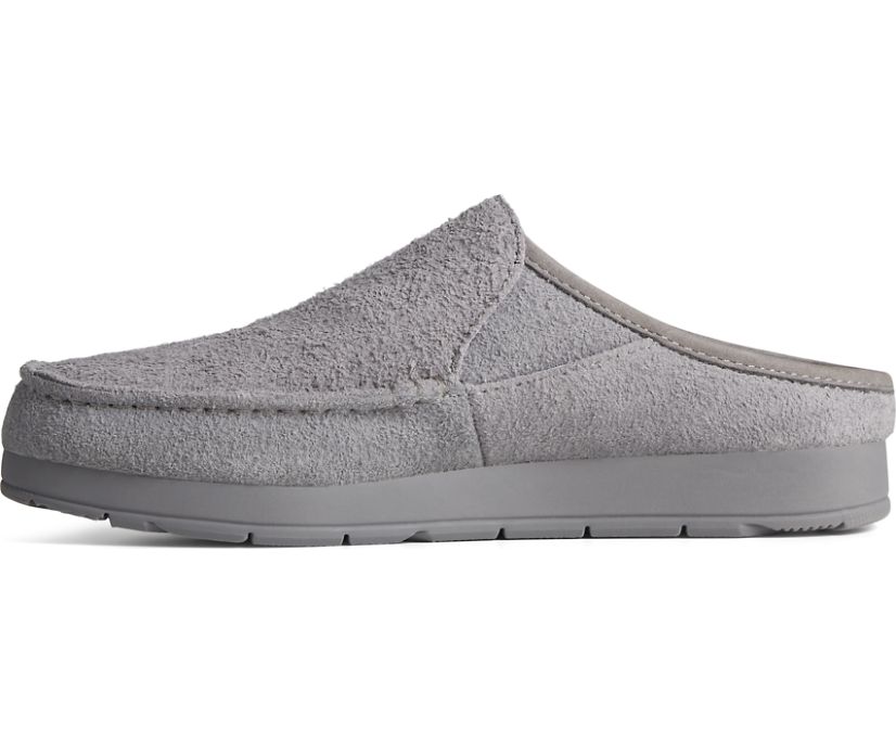 Loafers Sperry Moc-Sider Suede Slip On Gris | KIFMRA204