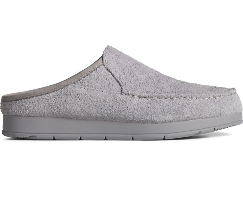 Loafers Sperry Moc-Sider Suede Slip On Gris | KIFMRA204