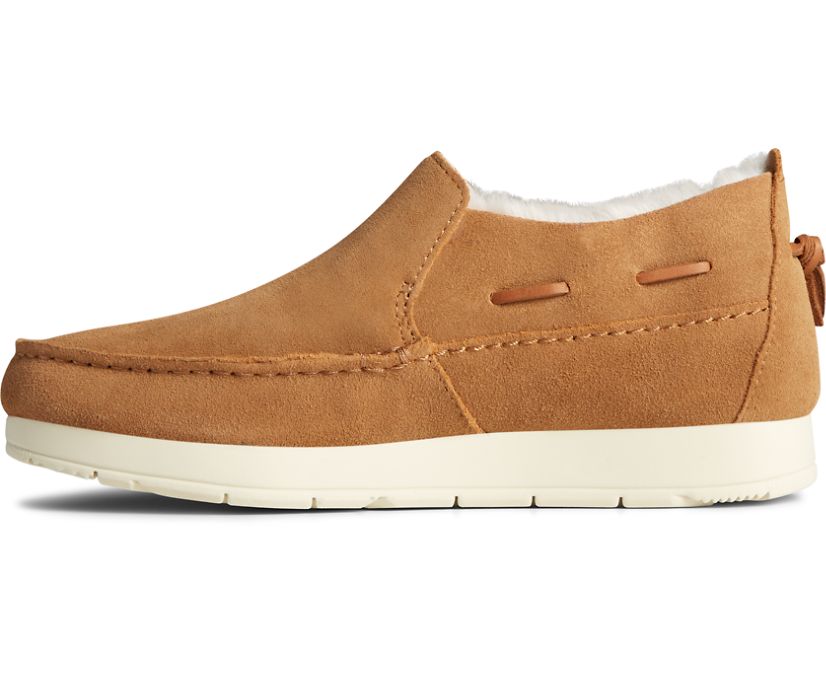 Loafers Sperry Moc-Sider Suede Slip On Marrones | AFCXWD637