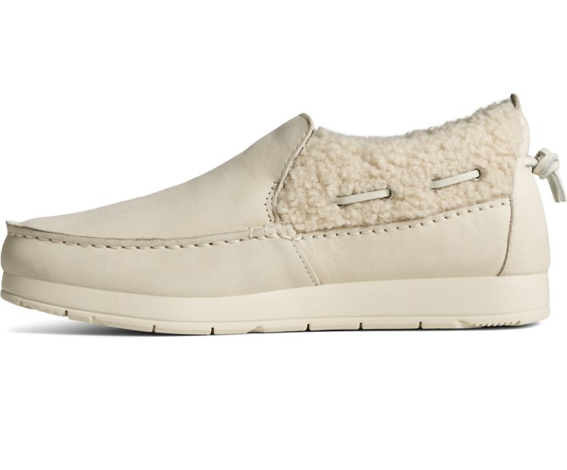 Loafers Sperry Moc-Sider Teddy Slip On Blancas | LXTPUC934