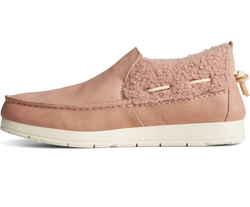 Loafers Sperry Moc-Sider Teddy Slip On Rosas | SMYZTE942