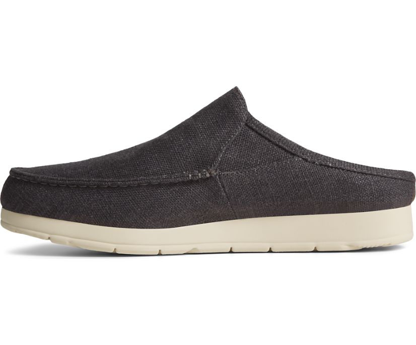 Loafers Sperry Moc-Sider Textile Mule Negras | MABQND210